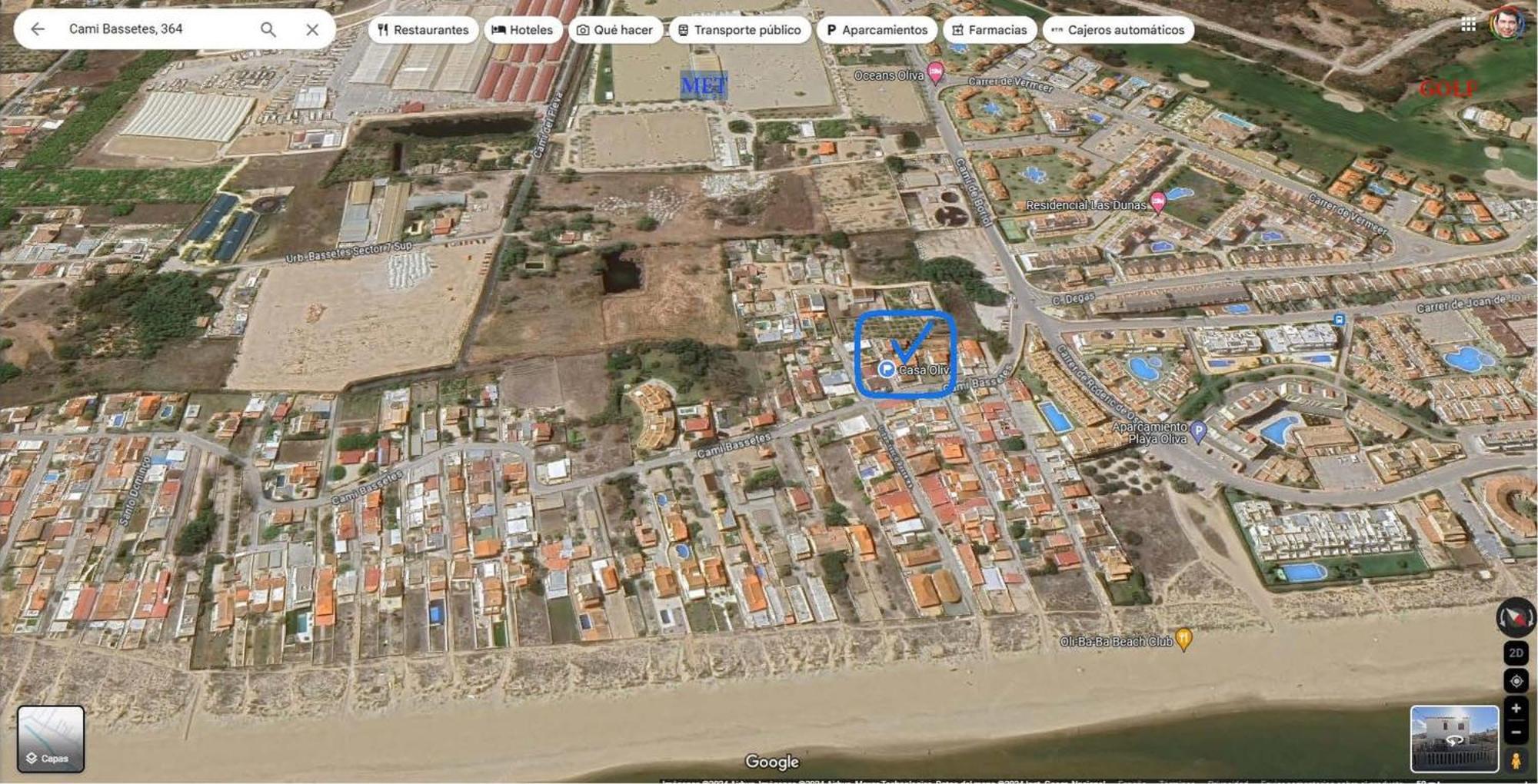 Casa De Playa En Oliva Al Lado Del Met Y Campo De Golf Villa ภายนอก รูปภาพ