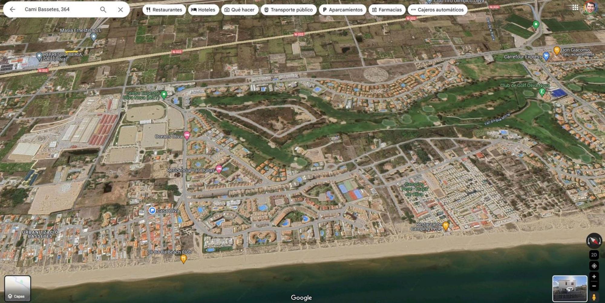 Casa De Playa En Oliva Al Lado Del Met Y Campo De Golf Villa ภายนอก รูปภาพ